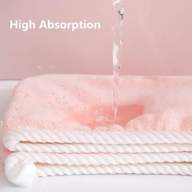 Double Sided Dry Hair Towel