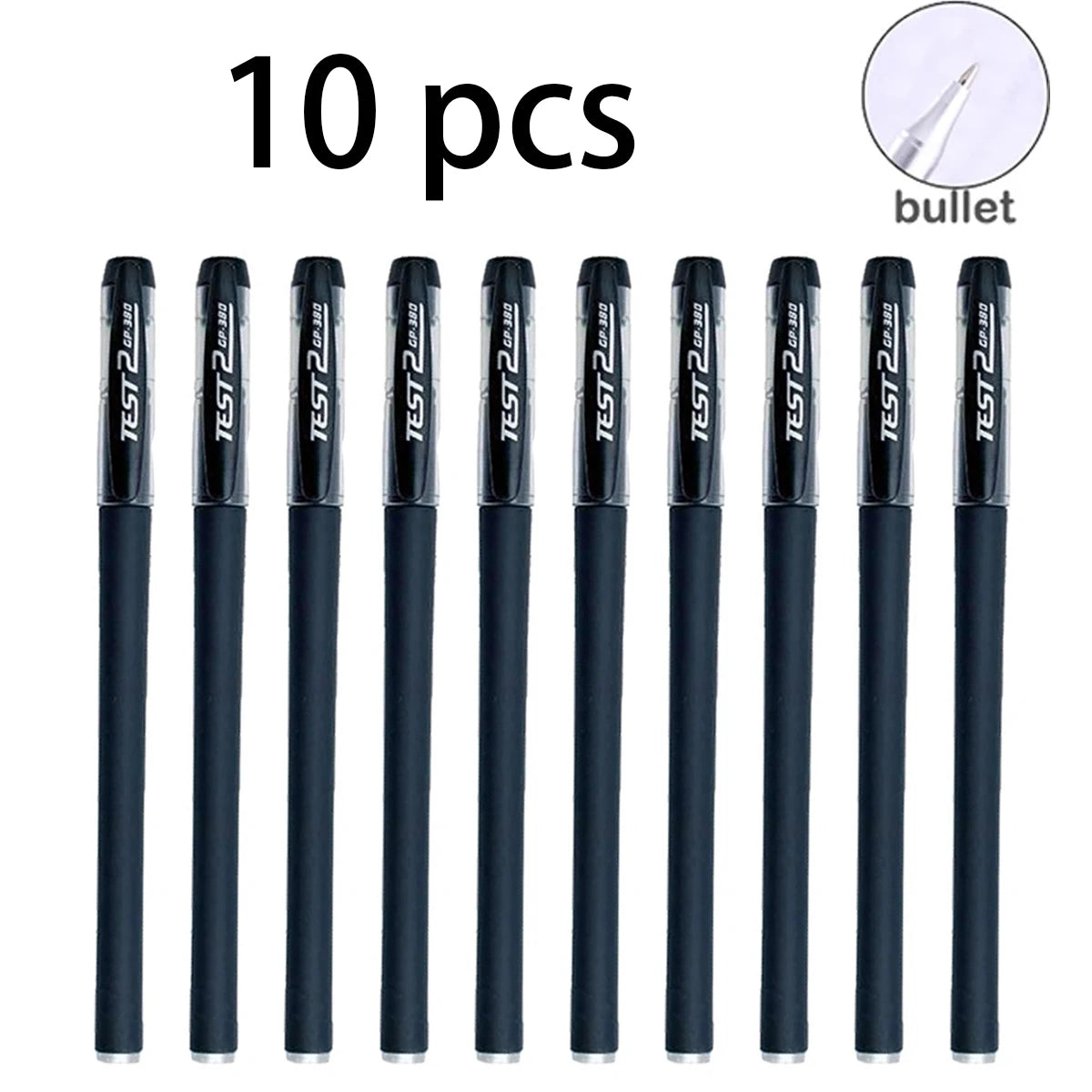 Gel Pens,10 Pcs 0.5mm Fine Point