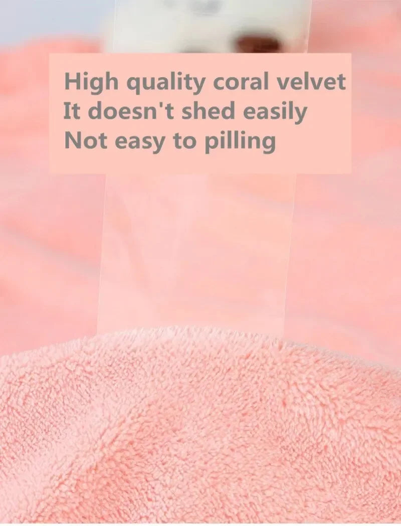 Double Sided Dry Hair Towel