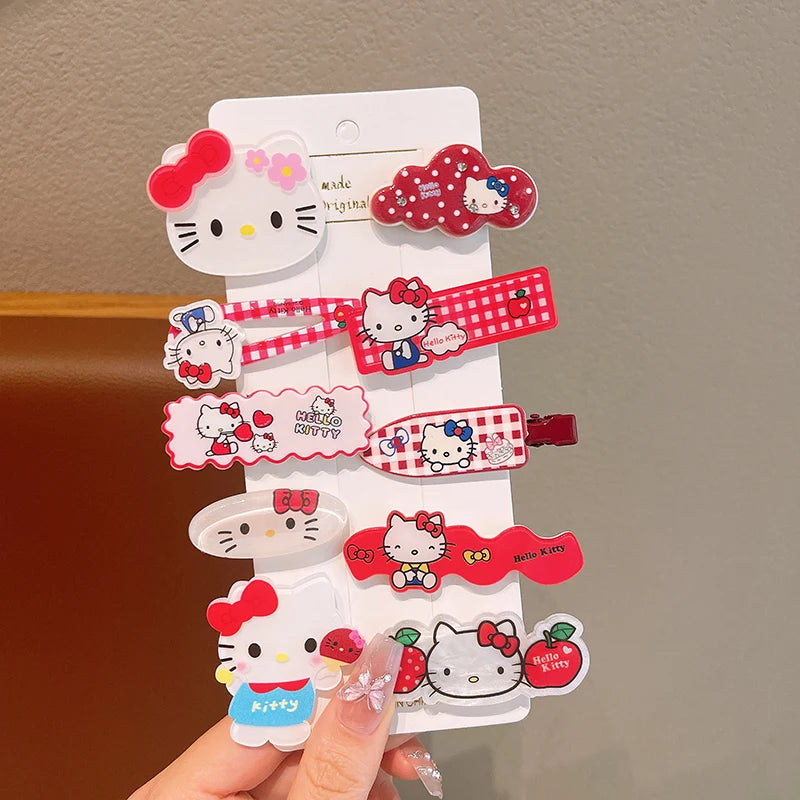 Sanrio 10 piece hair clips