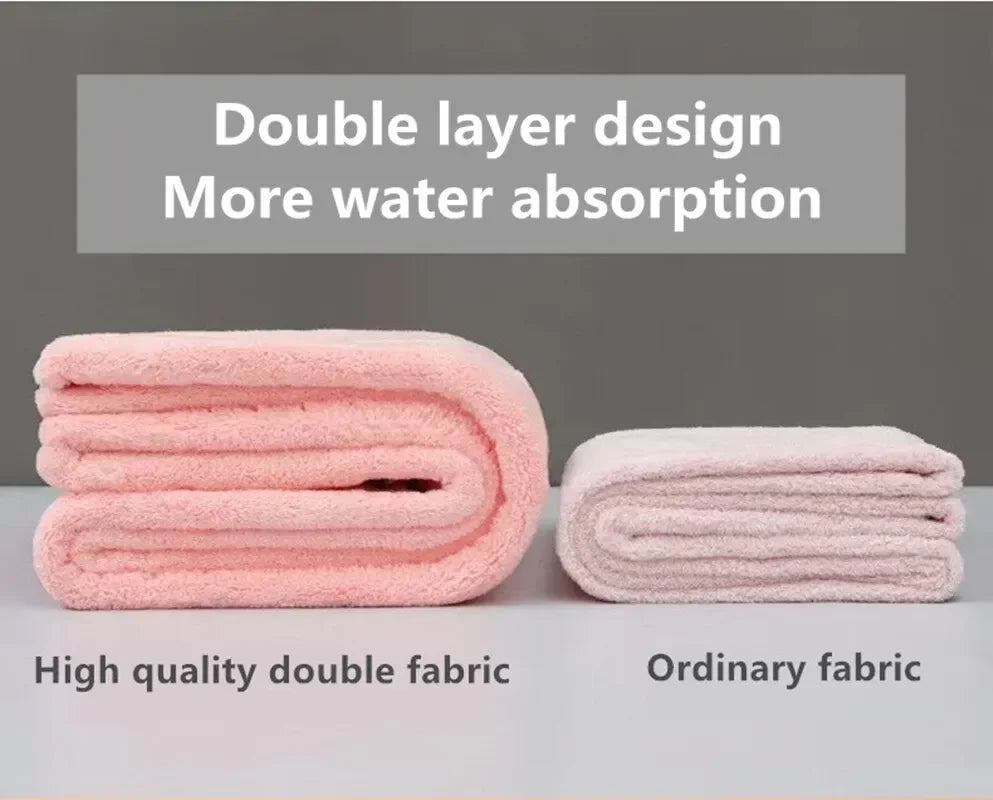 Double Sided Dry Hair Towel