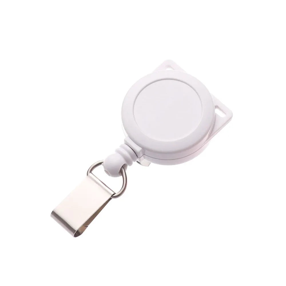 1PC Frosted Retractable Badge Reel