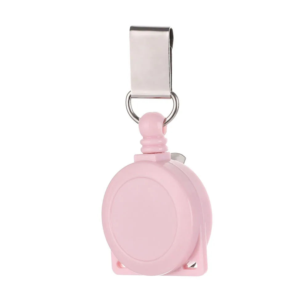 1PC Frosted Retractable Badge Reel