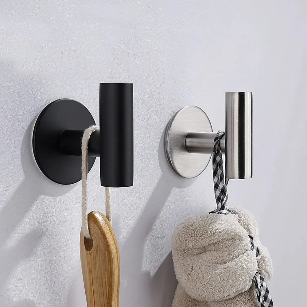 Stainless Steel Self-adhesive Hooks Wall Stickers