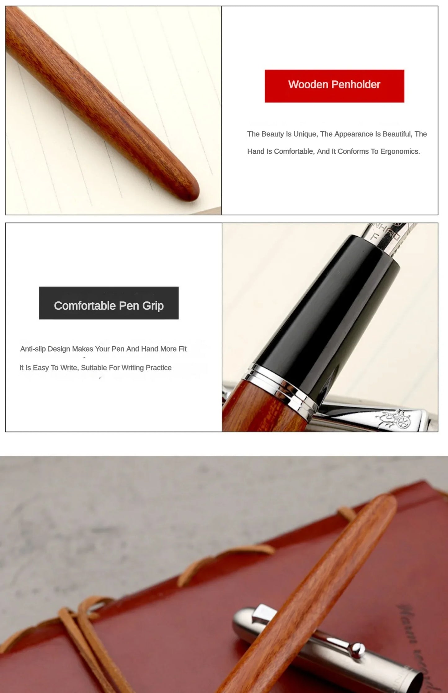 Jinhao 51A Wooded Fountain Pen