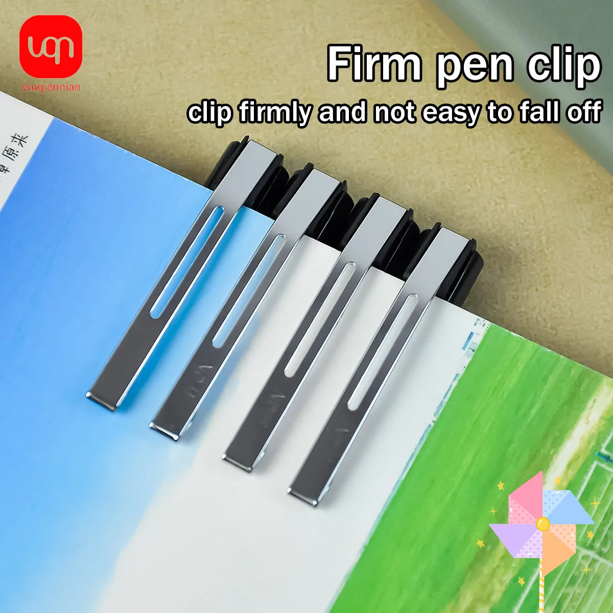 3/6/12PCS  Neutral Pens 0.5mm Black Ink