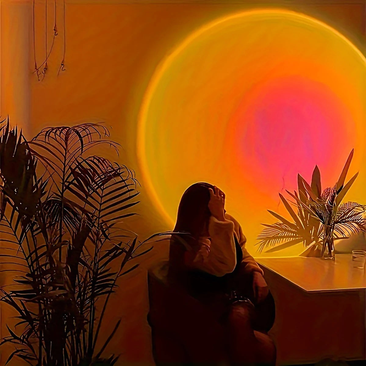 Sunset Lamp - Perfect for Home Décor and Relaxation