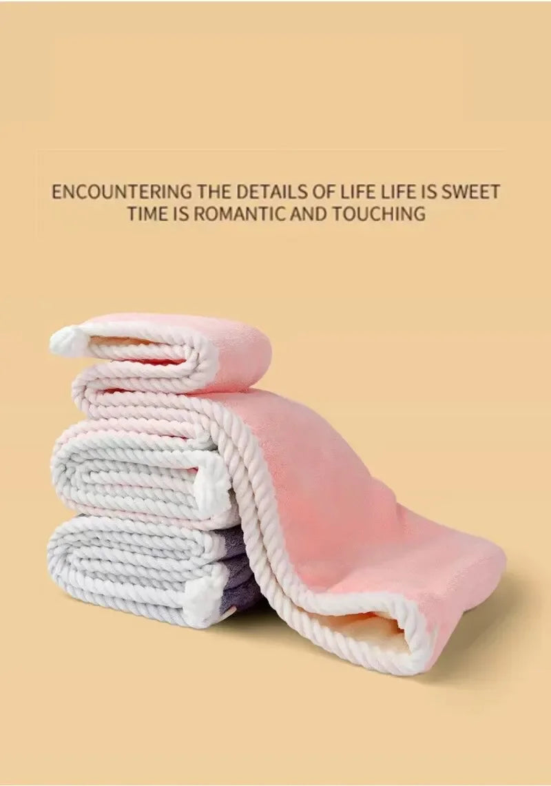 Double Sided Dry Hair Towel