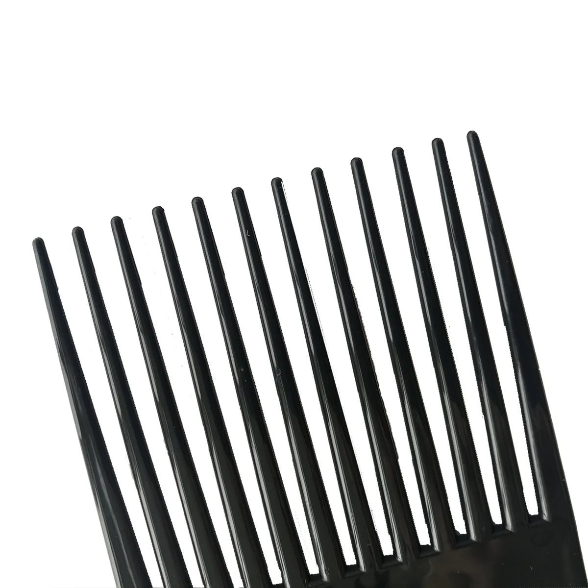 1pc Insert Afro Hair Pick Comb Wide Comb Teeth Hair Fork Brush Man Oil Head Hair Plastic Gear Comb Curly Afro Hair Styling Tools